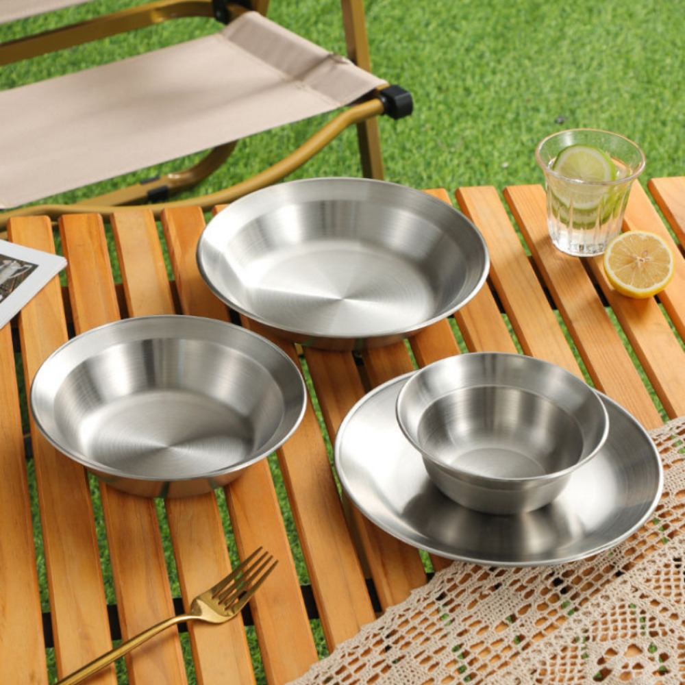 Set di posate in acciaio inox, - Camping Cooking Disc recensione e prezzo