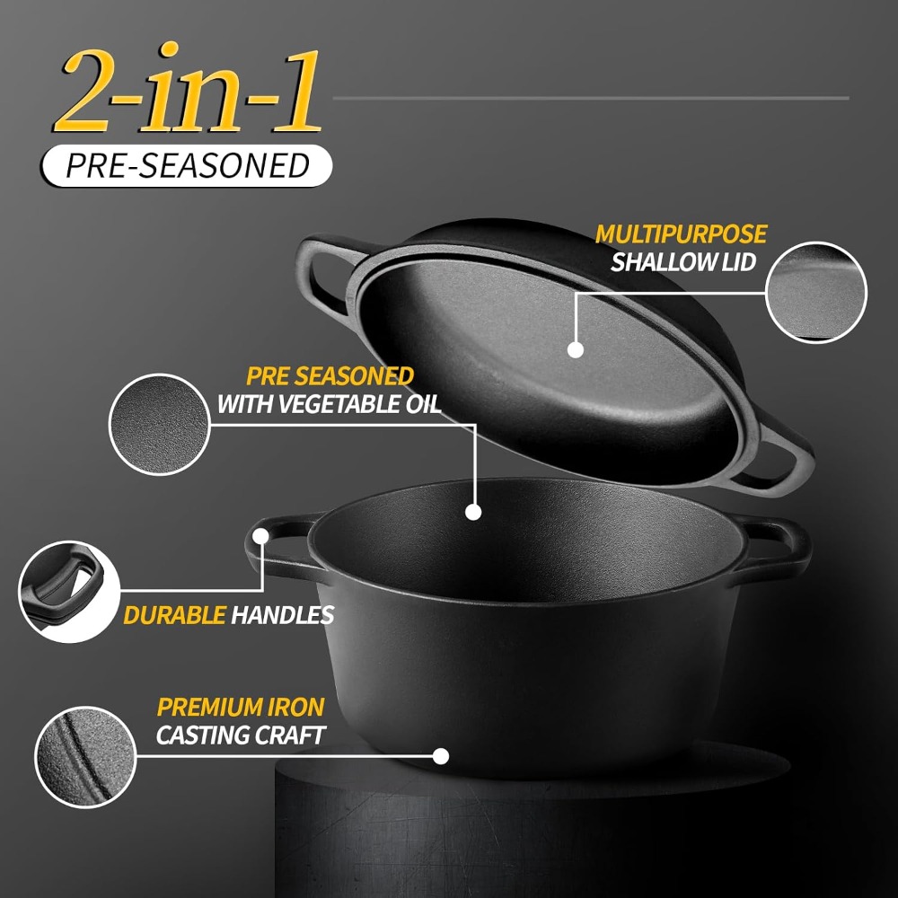 Scelta Top: Forno Olandese in  - Skillet Cast Iron Camp recensione e prezzo