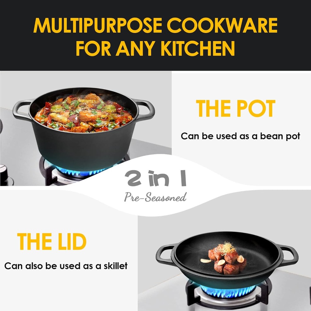 Scelta Top: Forno Olandese in  - Skillet Cast Iron Camp recensione e prezzo