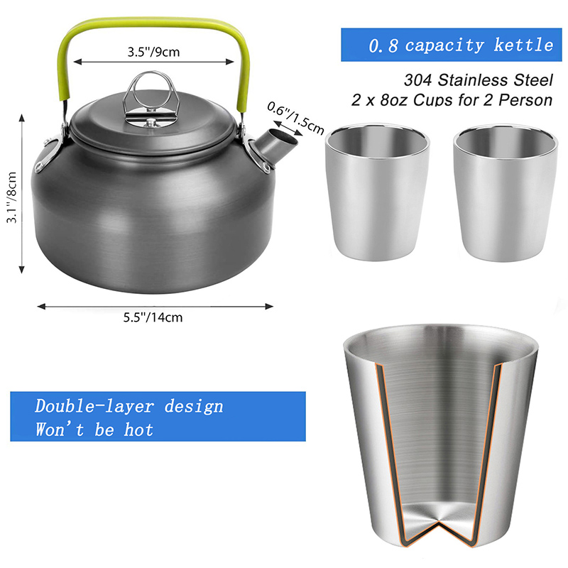 Set da Cucina per Campeggio co - Camping Cooking Knife Set recensione e prezzo
