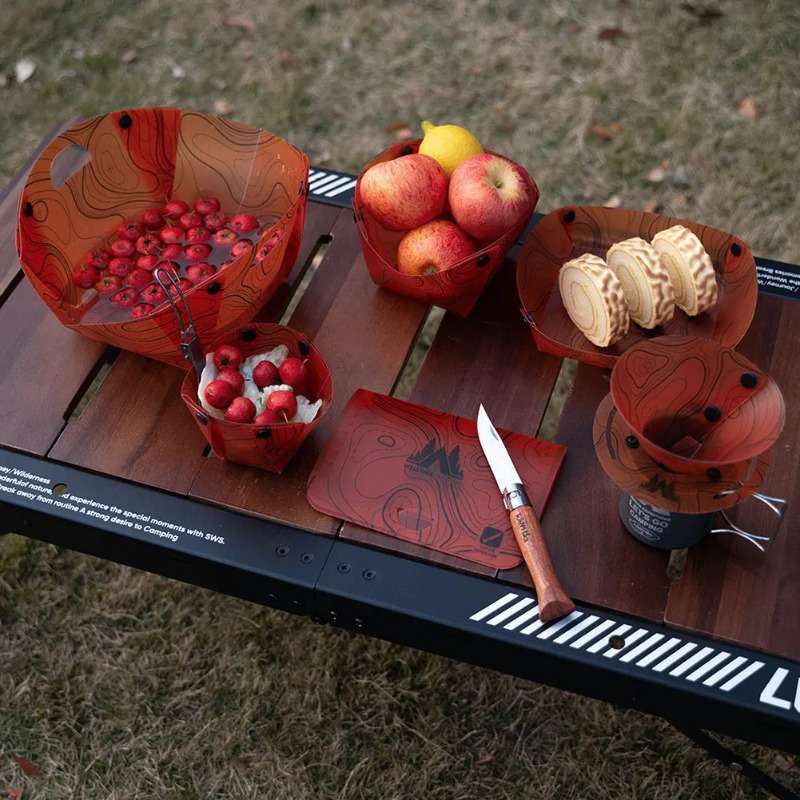 Stoviglie da campeggio pieghev - Camping Cooking Disc recensione e prezzo